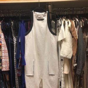 Gorgeous Helmet Lang black and white dress